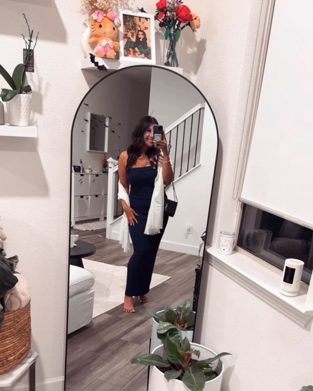 Simple Navy Blue Wedding Guest Dress Women Fall 

#LTKWedding #LTKFindsUnder50
