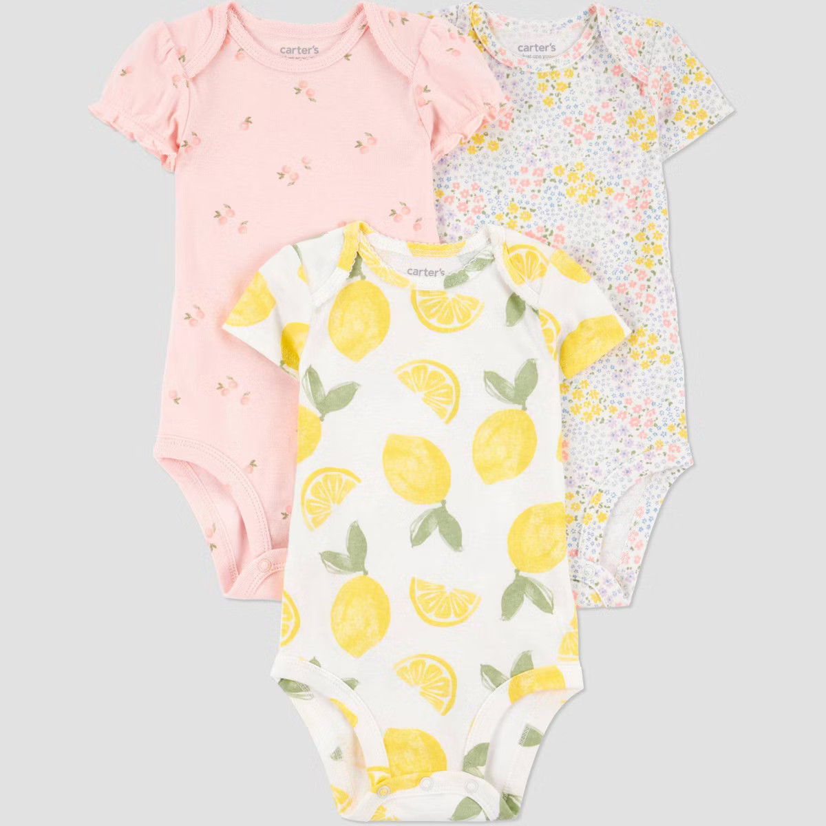 Carter's Just One You® Baby Girls' 3pk Bodysuit | Target
