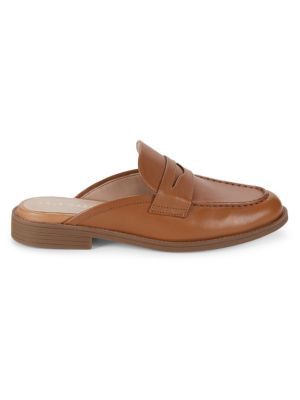 Stassi Moc Toe Penny Mules | Saks Fifth Avenue OFF 5TH