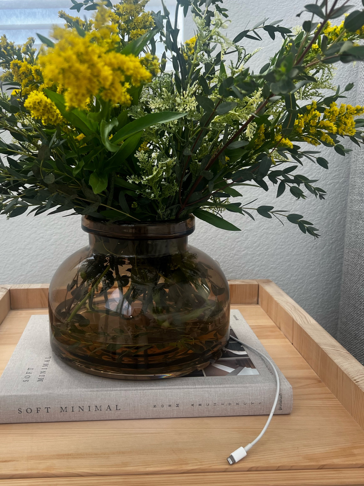 Minimalist nightstand styling.

#LTKHome