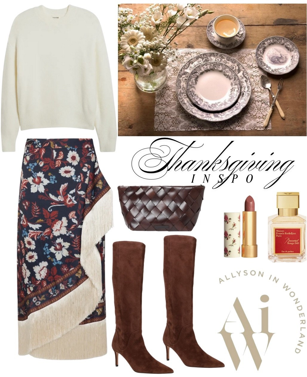 Thanksgiving outfit
What to wear to Thanksgiving 
Fringe skirt
Sweater 
Suede boots
Knee high boots
Thanksgiving 
#ltkitbag
#ltkholiday

#LTKFindsUnder100 #LTKShoeCrush #LTKSeasonal