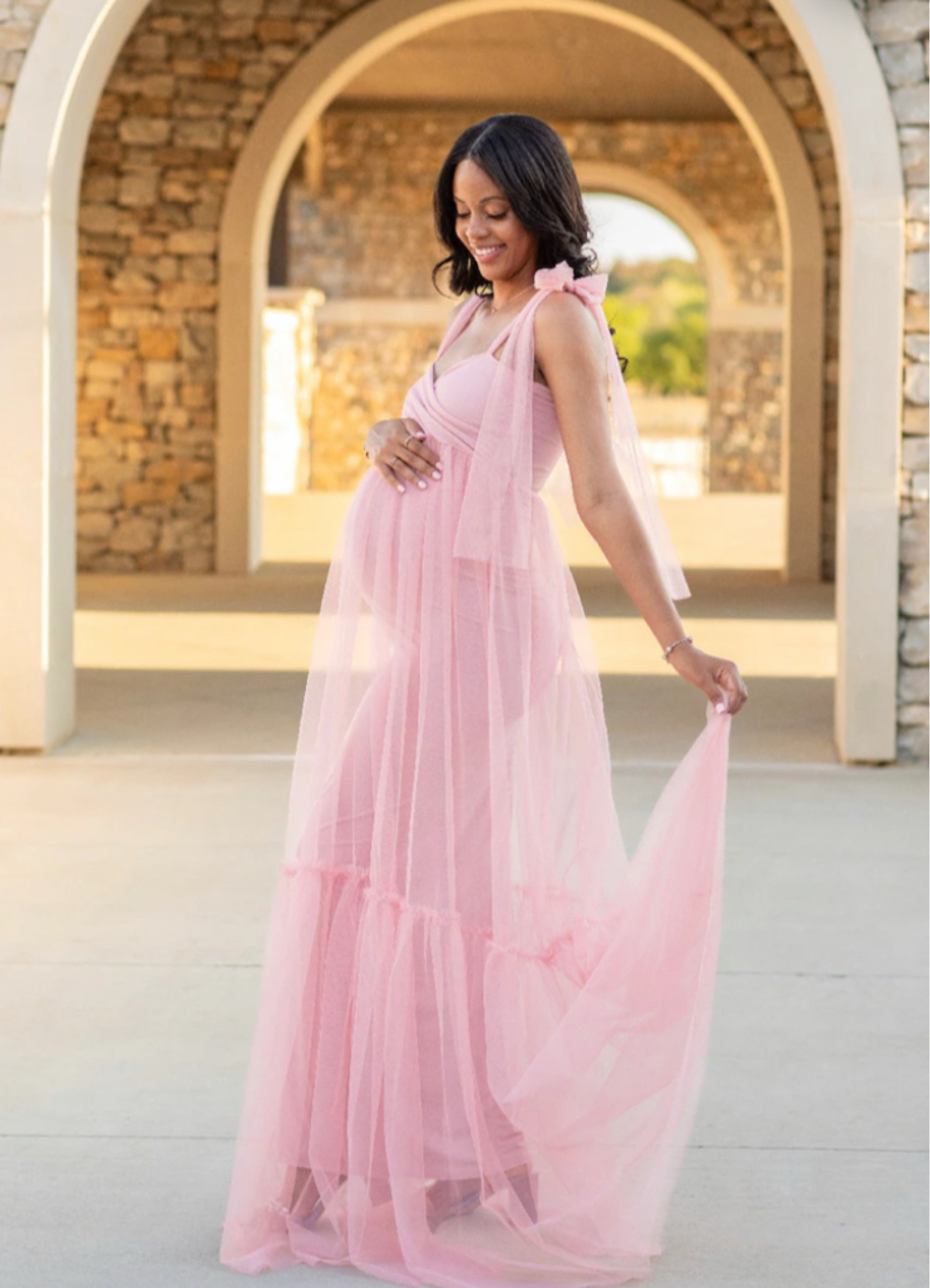💗 Effortless elegance meets motherhood magic ✨ This dreamy pink tulle maternity dress by Anyuta Couture is a fairytale come to life—perfect for capturing those precious moments before baby arrives. 🌸🤰

Handmade with love, this flowy, feminine gown is all about celebrating your glow in style. Whether for a maternity photoshoot or a baby shower, it’s the statement piece you deserve.

Shop this look and make your memories unforgettable! 💕 #MaternityStyle #EtsyFinds #PregnancyGlow 

#LTKBaby #LTKBump