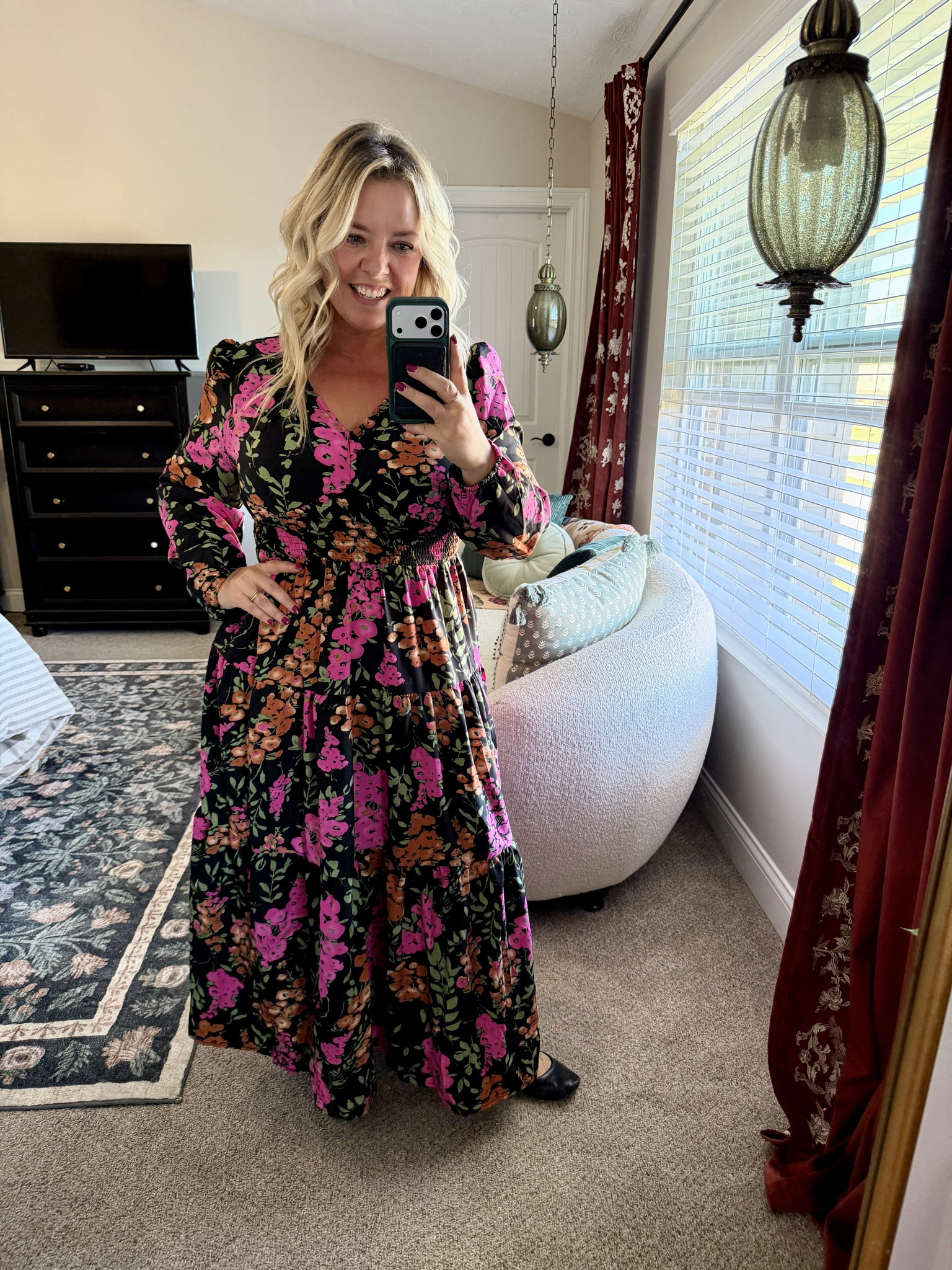 I’m here for all the affordable non traditional fall fits & this long sleeve maxi dress is exactly that! It’s from SHEIN & is SO GOOD but I returned a lot from my recent order so I also linked all the amazing finds I kept  from that order too in case you want to add anything else on! Wearing my true size large, I’m 5’2” so petite friendly too!  

#LTKFindsUnder50 #LTKMidsize #LTKPetite