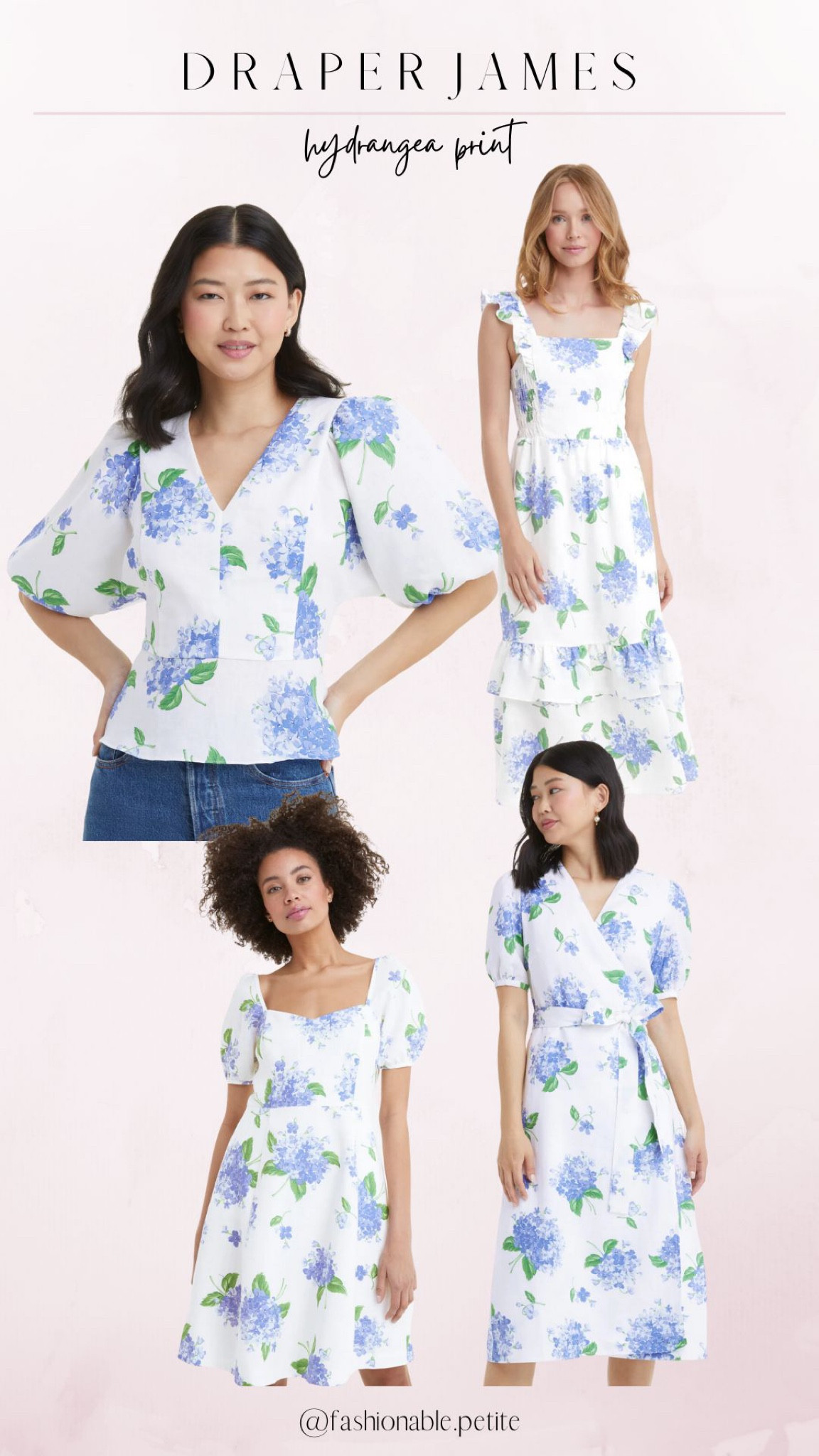 Draper James dropped their hydrangea print for summer!

Summer dresses, floral dress, floral print, floral top, flower dress, summer outfits, wrap dress, midi dress 

#LTKSeasonal