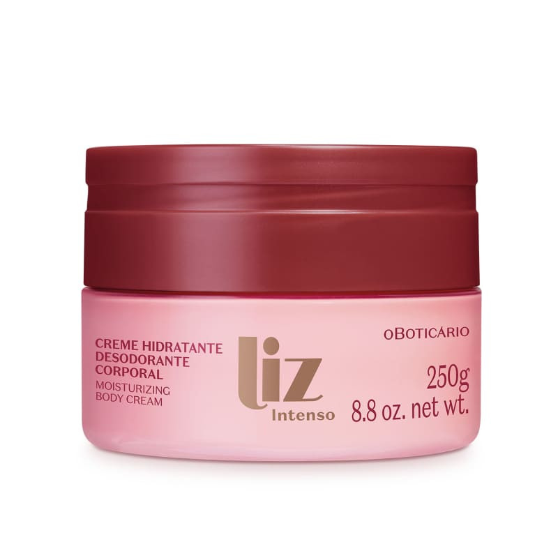 Creme Hidratante Desodorante Corporal Liz Intenso 250g | oBoticario (BR)