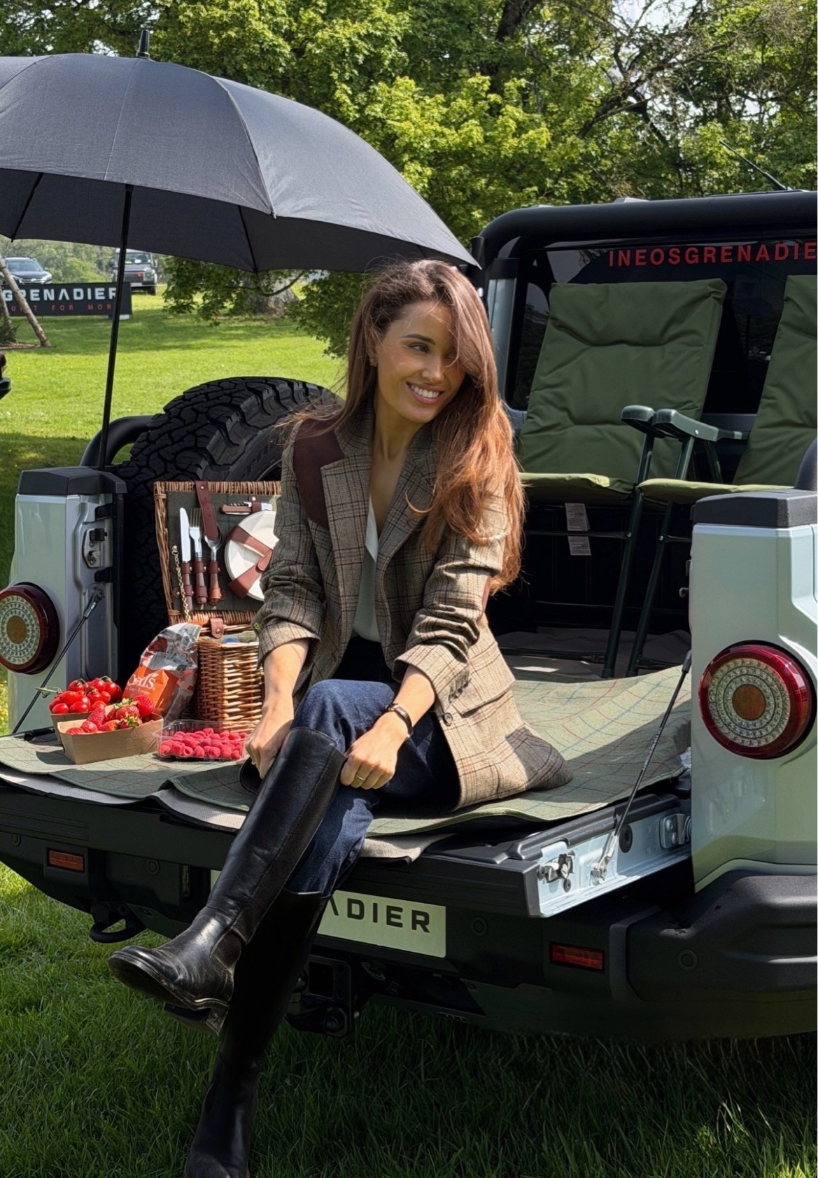 A day with INEOS Grenadier 🤎 

Jeans are previous season Weekend Max Mara and boots are previous season Massimo Dutti

#LTKspring #LTKsummer #LTKuk