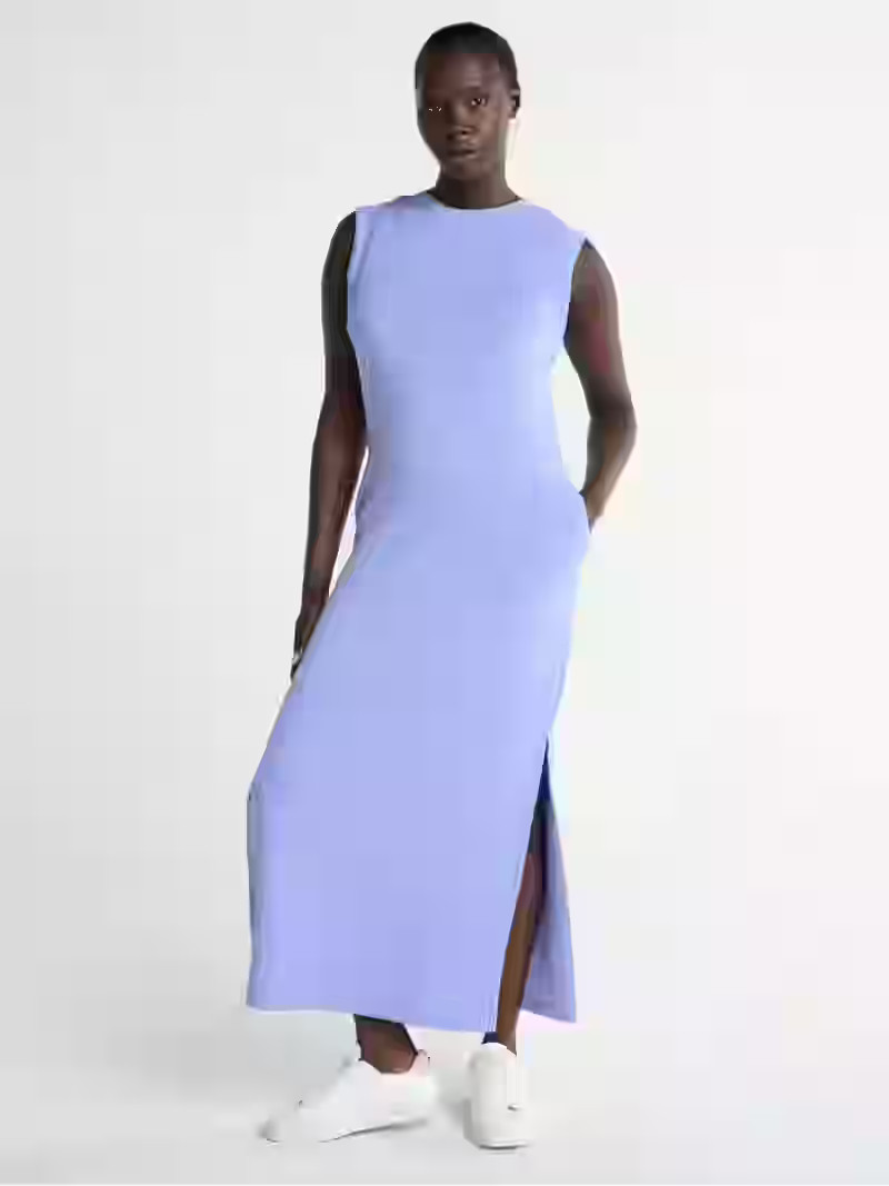 Scoop Women's and Women’s Plus Ultimate ScubaKnit Sleeveless Maxi Dress, Sizes XS-4X | Walmart (US)