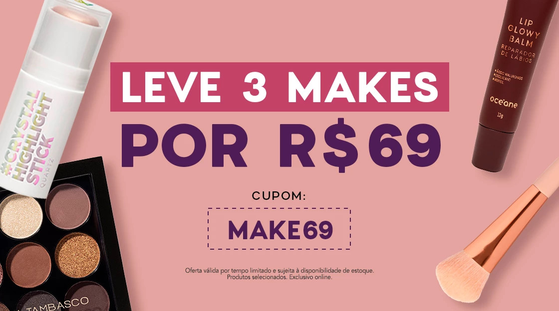 3 makes por R$69 | Oceane (BR)