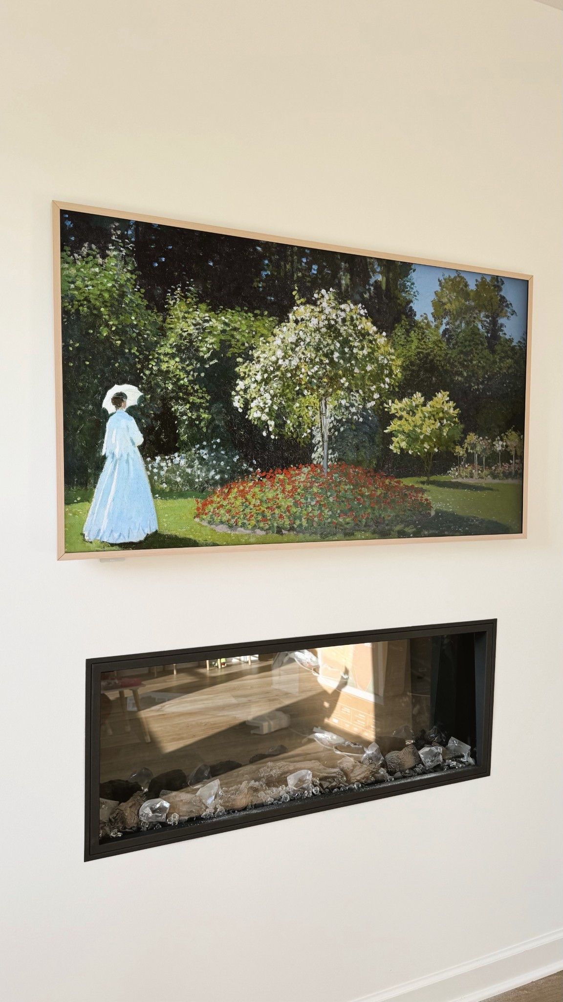 Our frame TV! I am obsessed and so glad we chose this brand!!!! We bought on sale and it’s on sale again now! 

Size we bought for our living room: 55in
Comes with the frame shown in photo and over 300 artworks to display

#tv #frametv #googletv 

#LTKSaleAlert #LTKHome