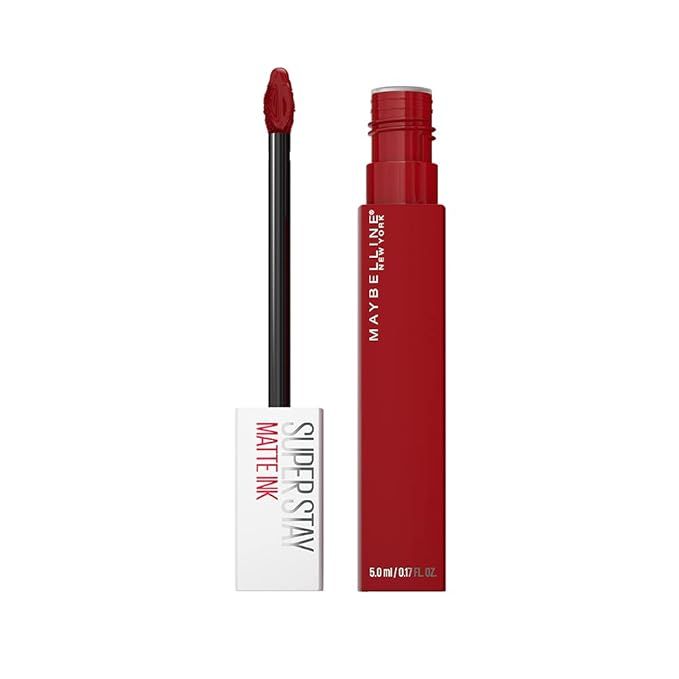 Amazon.com: Maybelline New York Super Stay Matte Ink Liquid Lipstick, Long Lasting High Impact Co... | Amazon (US)