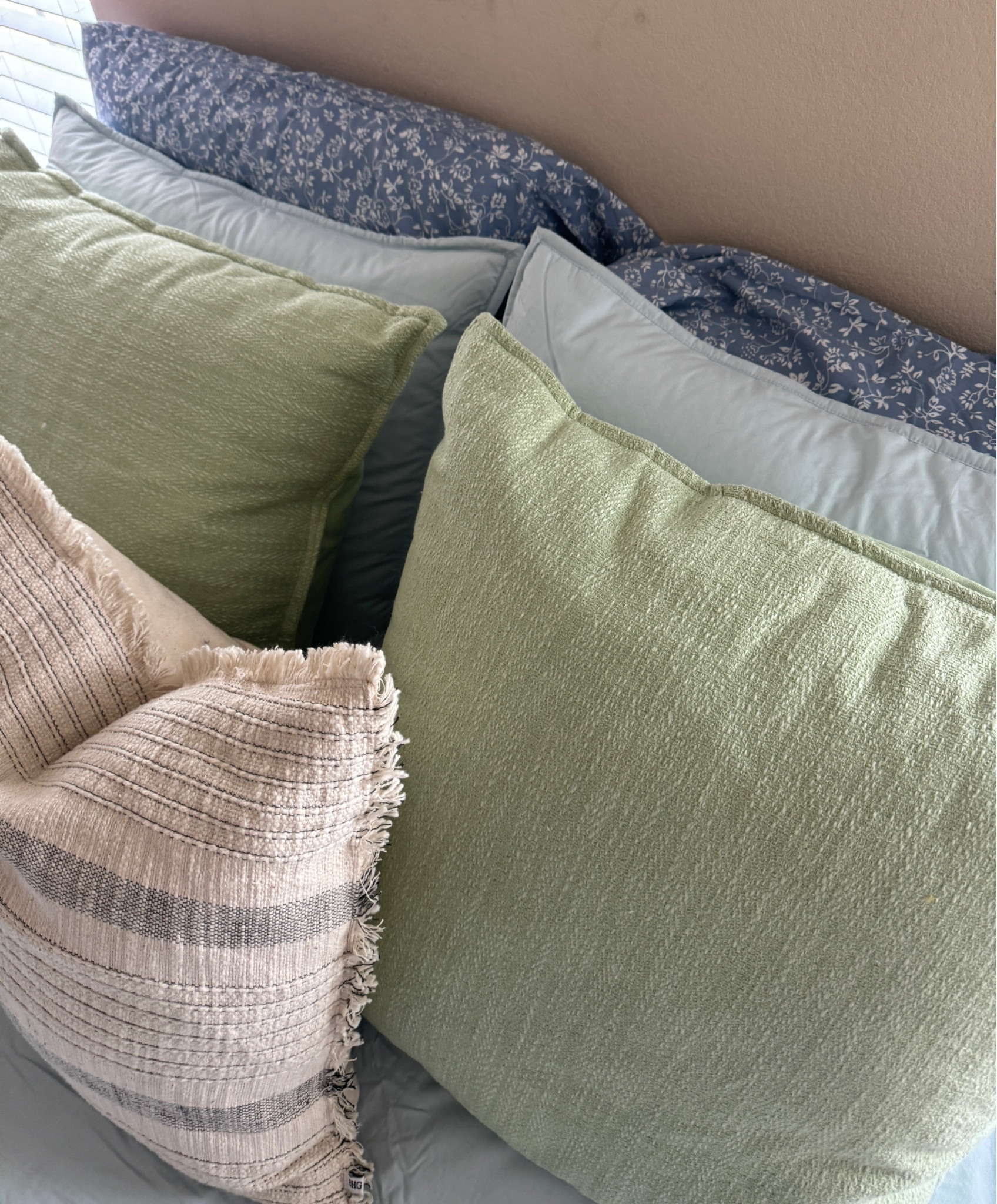 new bedding 💚🩵

#LTKHome