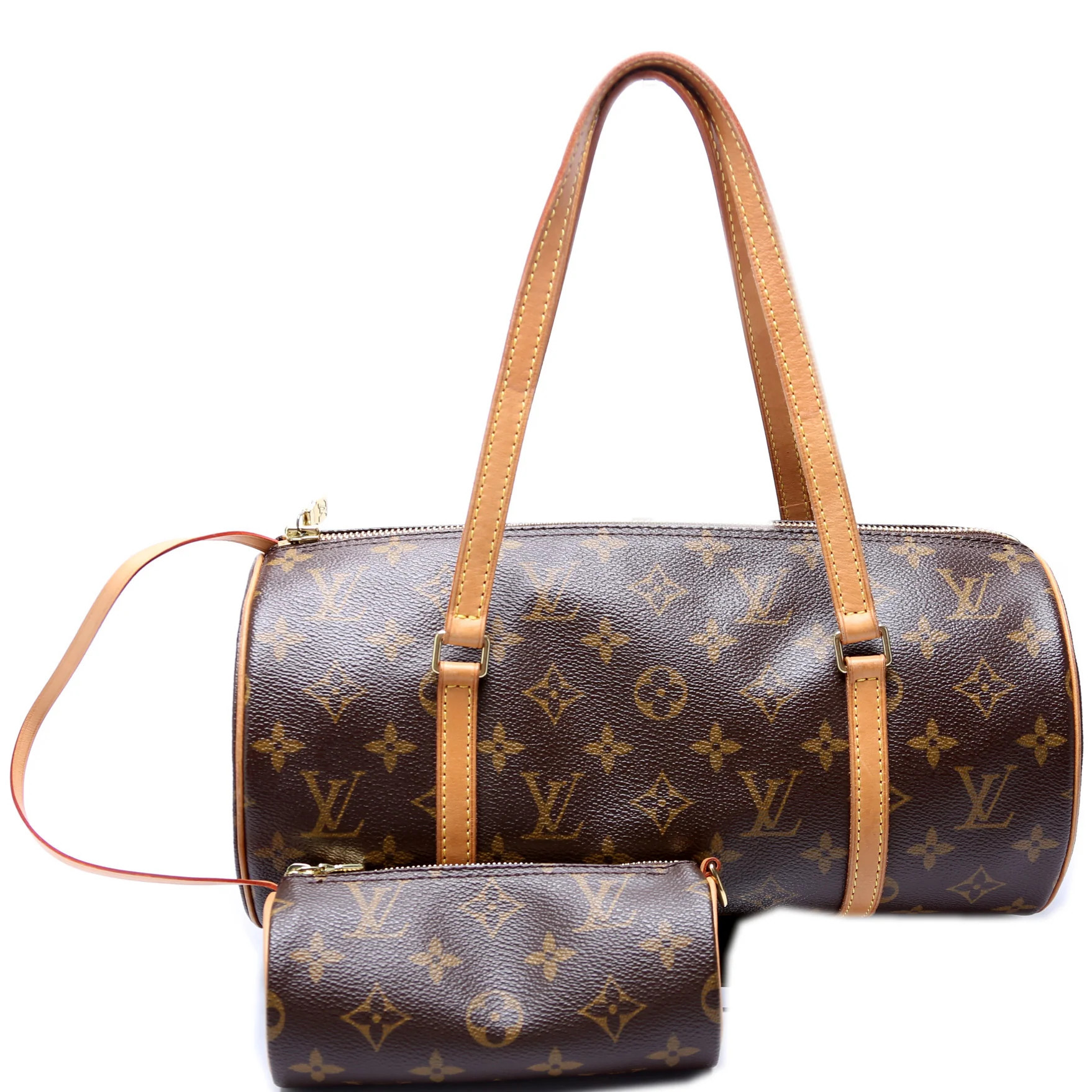 Papillon 30 11.5 W/ Pouch Monogram | Keeks Designer Handbags