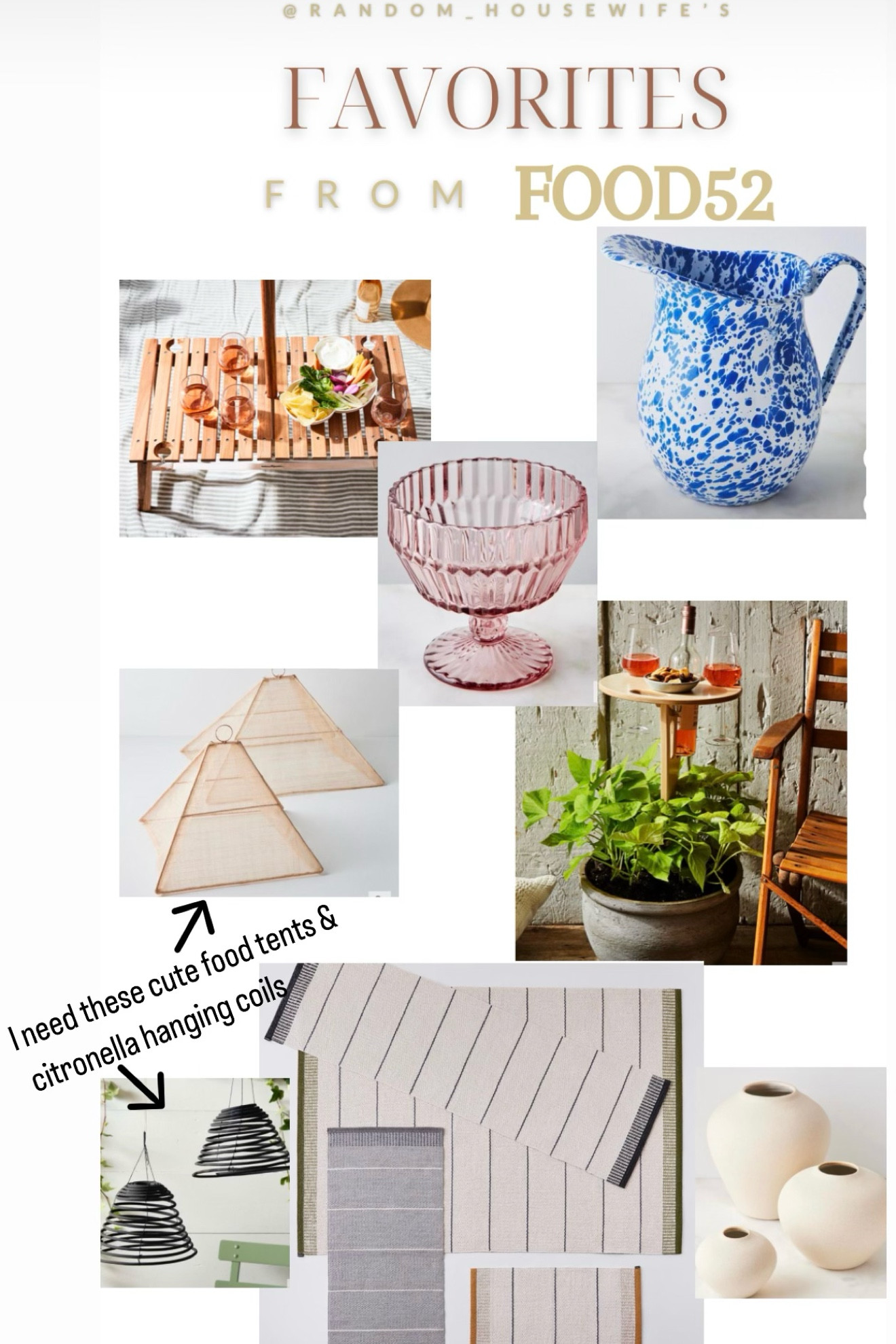 Home decor // outdoor entertaining // Food52

#LTKhome #LTKGiftGuide #LTKFind