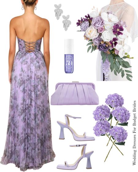 Light purple affordable wedding inspiration. 

#lavenderwedding #lilacwedding #springwedding #springfauxflowers #easterfauxflowers 

#LTKSeasonal #LTKstyletip #LTKwedding