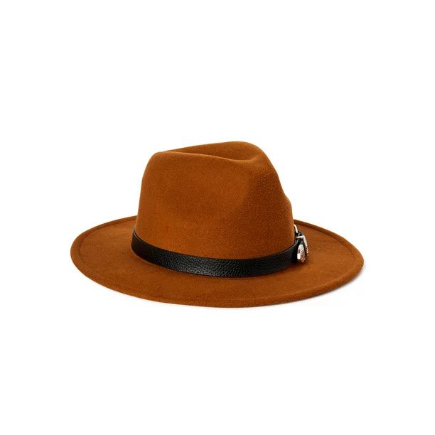 Time and True Women's Rancher Hat, Brown - Walmart.com | Walmart (US)