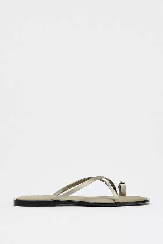 TOE DETAIL SANDALS | Zara US