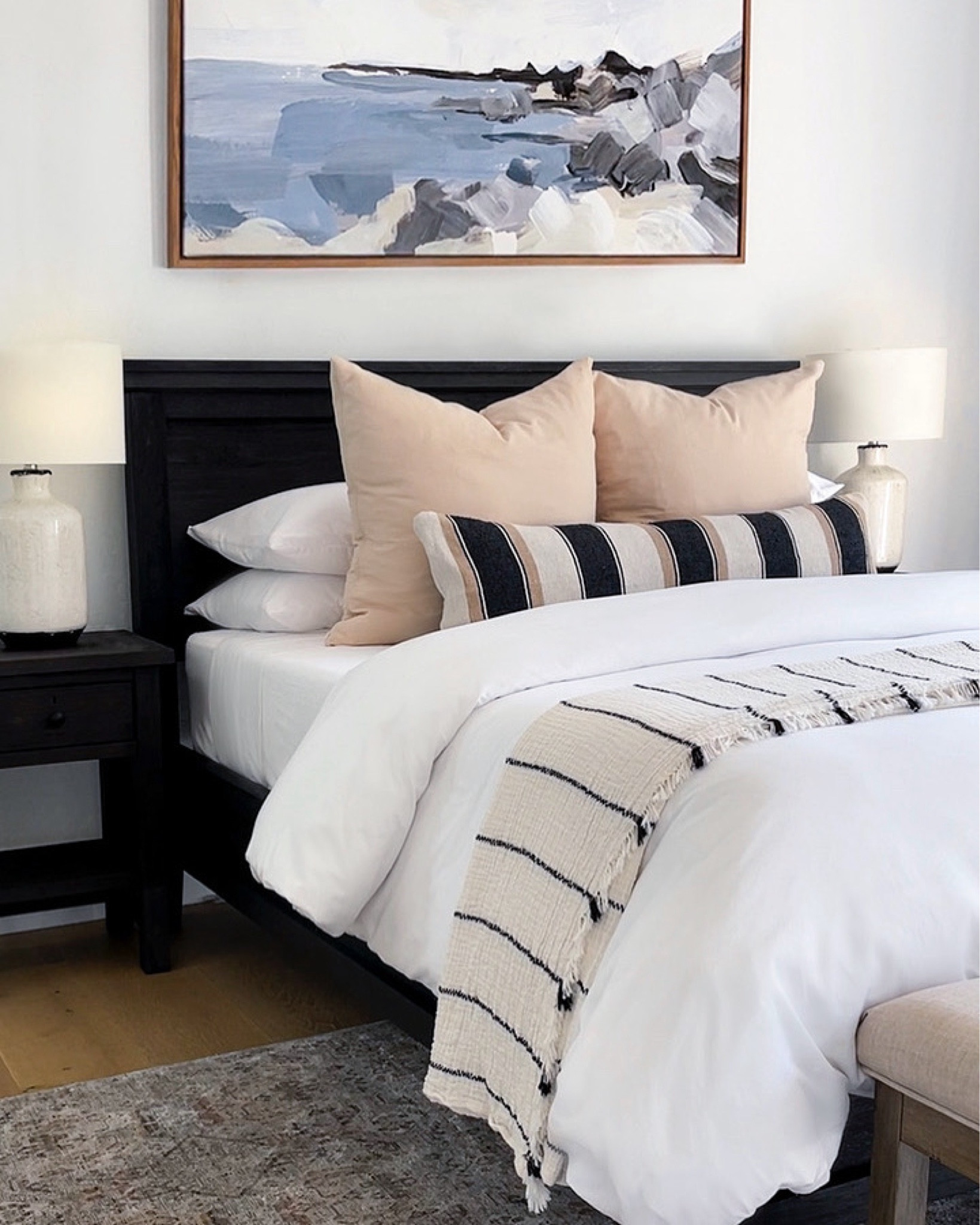 Bedroom tip: use white sheets for a hotel room look! This bedroom collection from #LTKxPotteryBarn is dreamy!