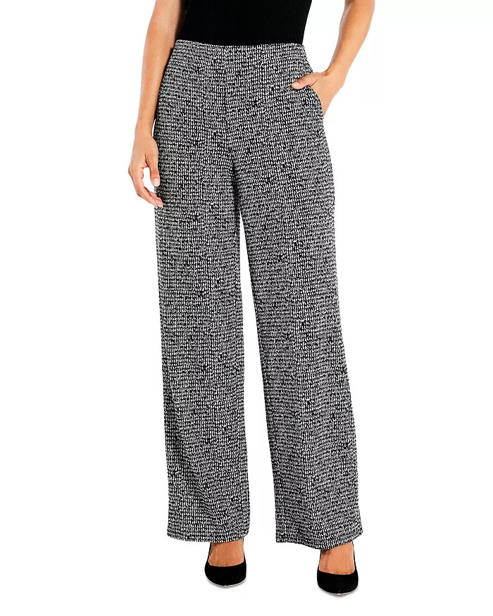 Etched Tweed Wide Leg Pants | Bloomingdale's (US)