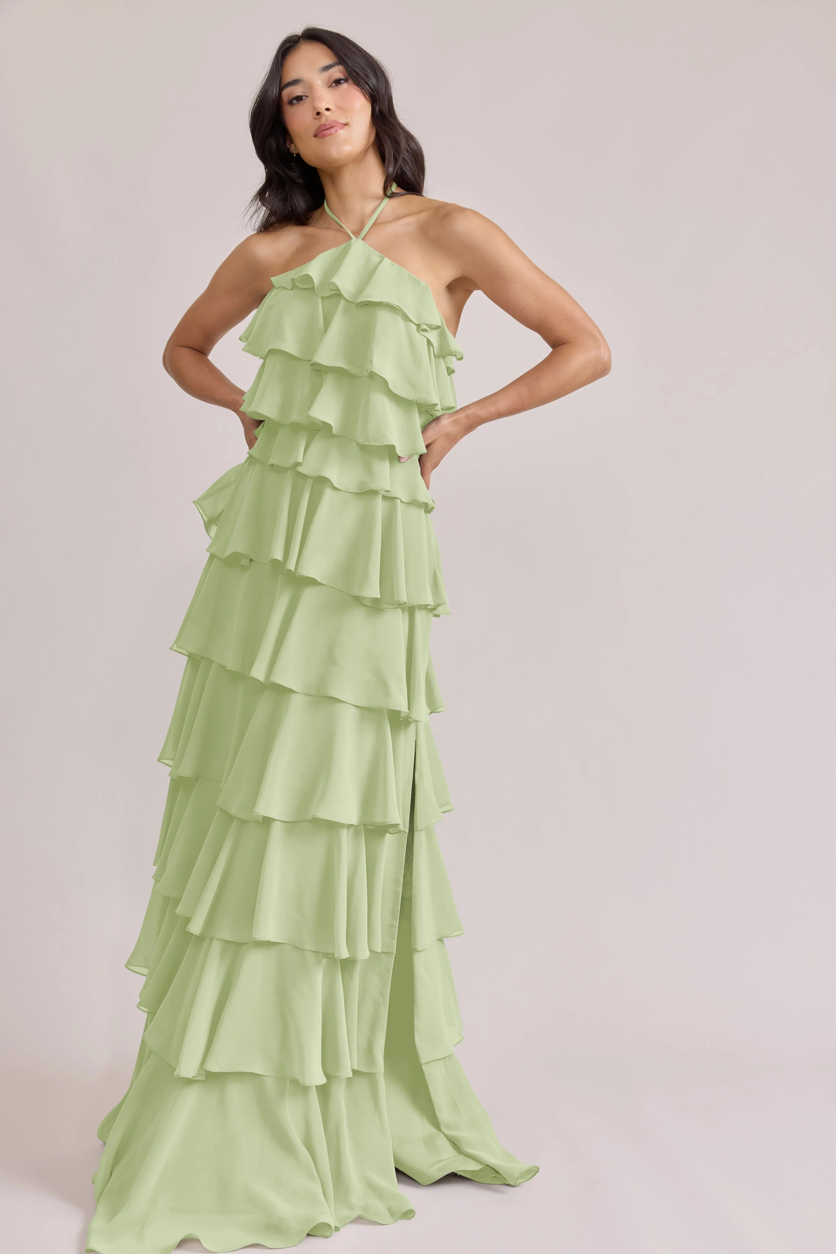 Carrie Chiffon Dress | Revelry