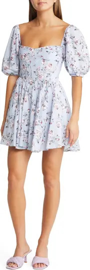 Bardot Kiah Floral Print Minidress | Nordstrom | Nordstrom