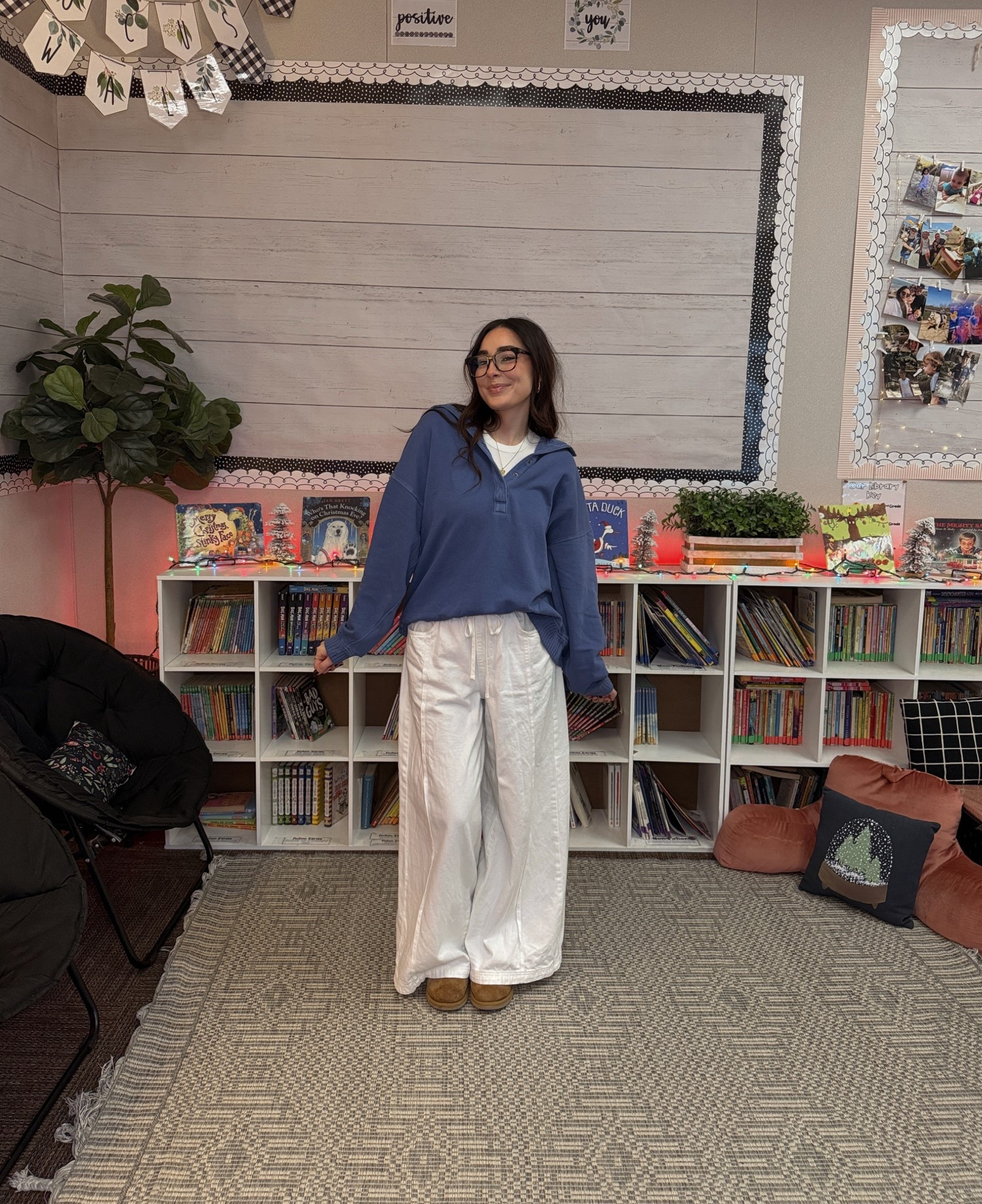 Top: medium
Pants: 6 
Shoes: TTS 


#LTKGiftGuide #LTKHoliday #LTKootd