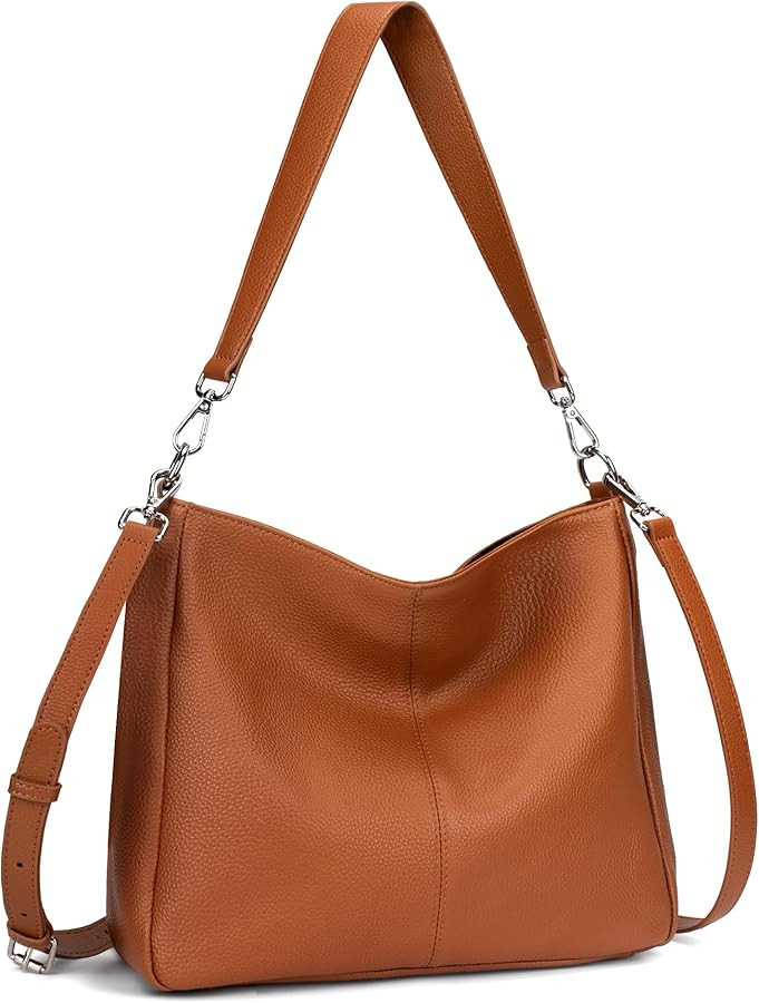 befen Genuine Leather Hobo Bags Purses for Women, Women's Shoulder bag Handbags Crossbody Bag wit... | Amazon (US)