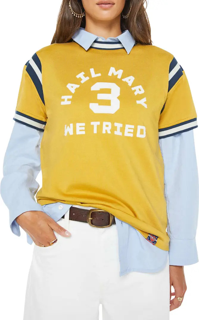 The Sport Rib Rowdy Cotton Blend T-Shirt | Nordstrom