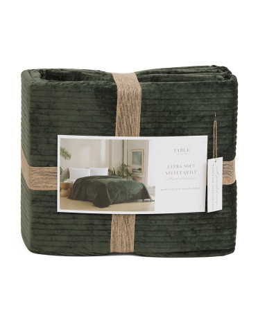 Velvet Quilt | TJ Maxx