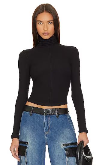 Mads Long Sleeve Top in Black | Revolve Clothing (Global)