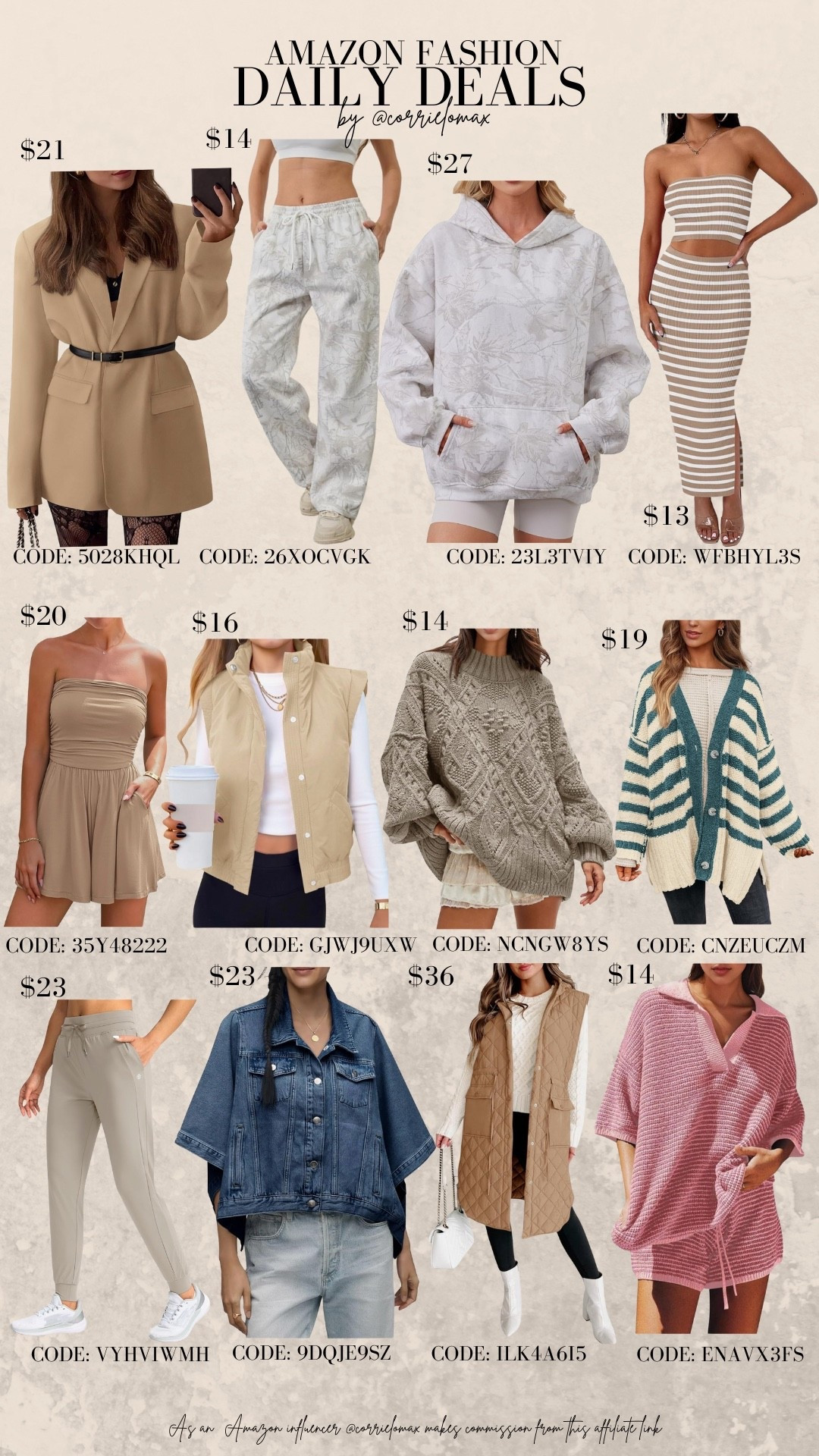 Daily promo codes!!

Happy shopping! XO

#LTKSeasonal #LTKFindsUnder50 #LTKSaleAlert