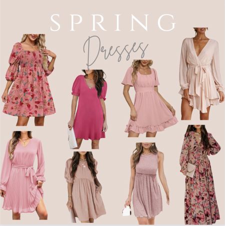 Spring Dresses. Mini Dresses. Maxi dresses. Easter. Spring. Summer. Wedding. Vacation  

#LTKSeasonal #LTKstyletip #LTKU