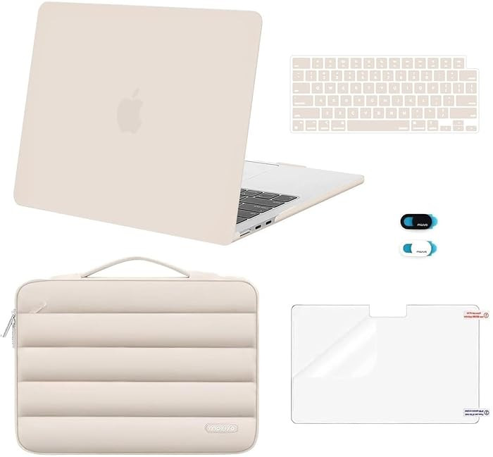 MOSISO Funda compatible con MacBook Air de 13 pulgadas 2025 2024 2023 2022 M4 A3240 M3 A3113 M2 A... | Amazon (US)