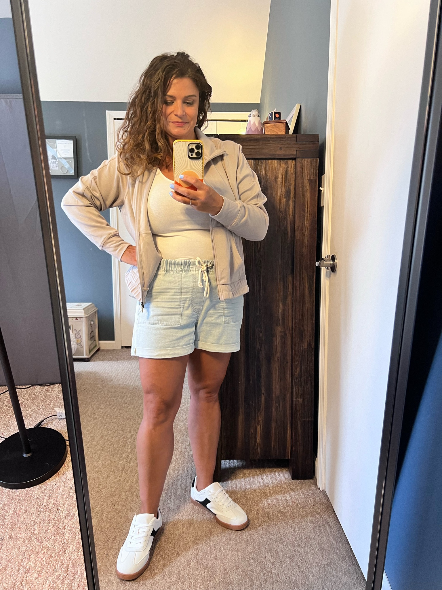 #WalmartPartner Hey, mamas! 🌸 Just had to share my latest Walmart finds that are big on style and buy kind to our wallets. Picked up an Avia romper that’s a breeze to throw on (and it has pockets 🙌) for those active days with my little guys—it’s comfy and totally cute. Slipped into the softest Time and Tru sandals that are like a hug for your feet. Snagged a roomy tote for our daily haul, and denim shorts that are just right for spring. Oh, and a classic faux pearl necklace for a touch of chic. I wrapped it all up with cozy hoodie, jacket, tees and sneakers that are just right for those cooler days. All this without maxing out the credit card—each piece is such a steal. Style, comfort, and staying on budget? We got this, ladies! 💕 


#MomFinds #SpringStyle #WalmartWins #walmartfashion @walmartfashion 


#LTKmidsize #LTKfindsunder50 #LTKSeasonal