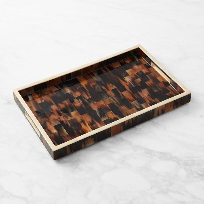 Bestseller   Horn and Bone Rectangular Tray     Limited Time Offer | Williams-Sonoma