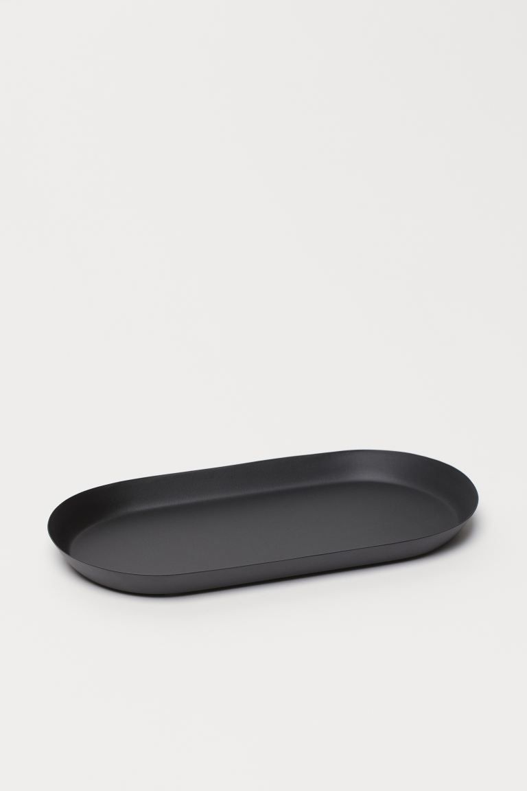 Small metal tray - Black - Home All | H&M GB | H&M (UK, MY, IN, SG, PH, TW, HK)