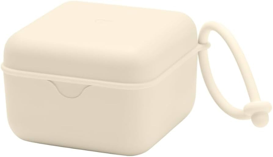 BIBS Pacifier Box, Ivory | Amazon (US)