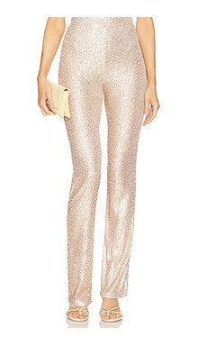 Norma Kamali Boot Pant Without Waistband in Baby from Revolve.com | Revolve Clothing (Global)