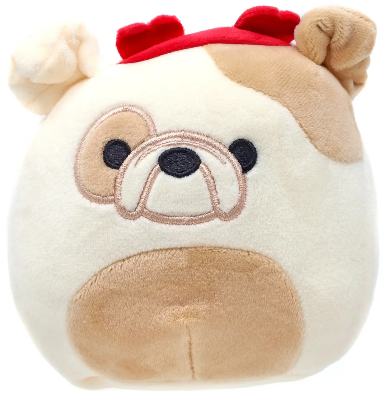 Squishmallows Valentines Squad 5" Brock the Bulldog with Heart Headband - Walmart.com | Walmart (US)