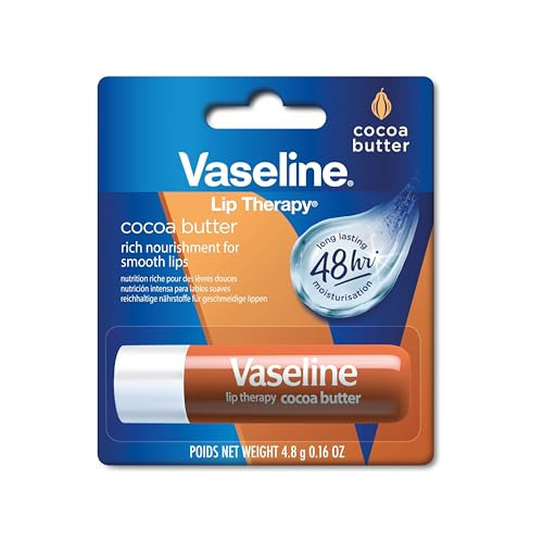 Vaseline Lip Therapy Stick, Cocoa Butter, 4.8g | Amazon (US)