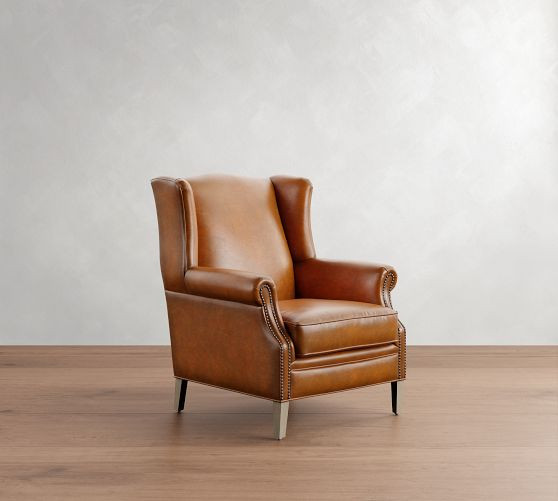 Jackson Leather Chair | Pottery Barn (US)
