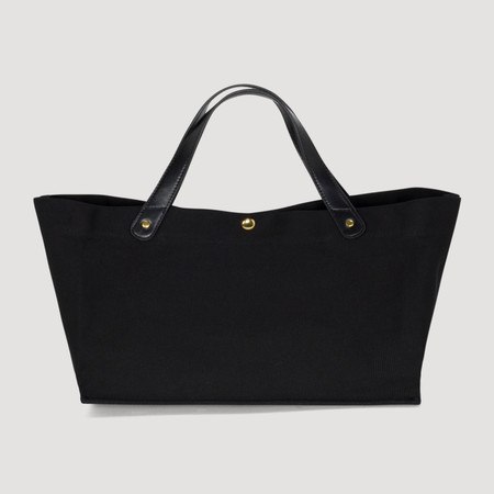 The Horizon Tote  2.0- Coal (Black) | EllandEmm