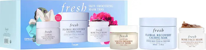 Fresh® Skin-Smoothing Mask Trio $124 Value | Nordstrom | Nordstrom
