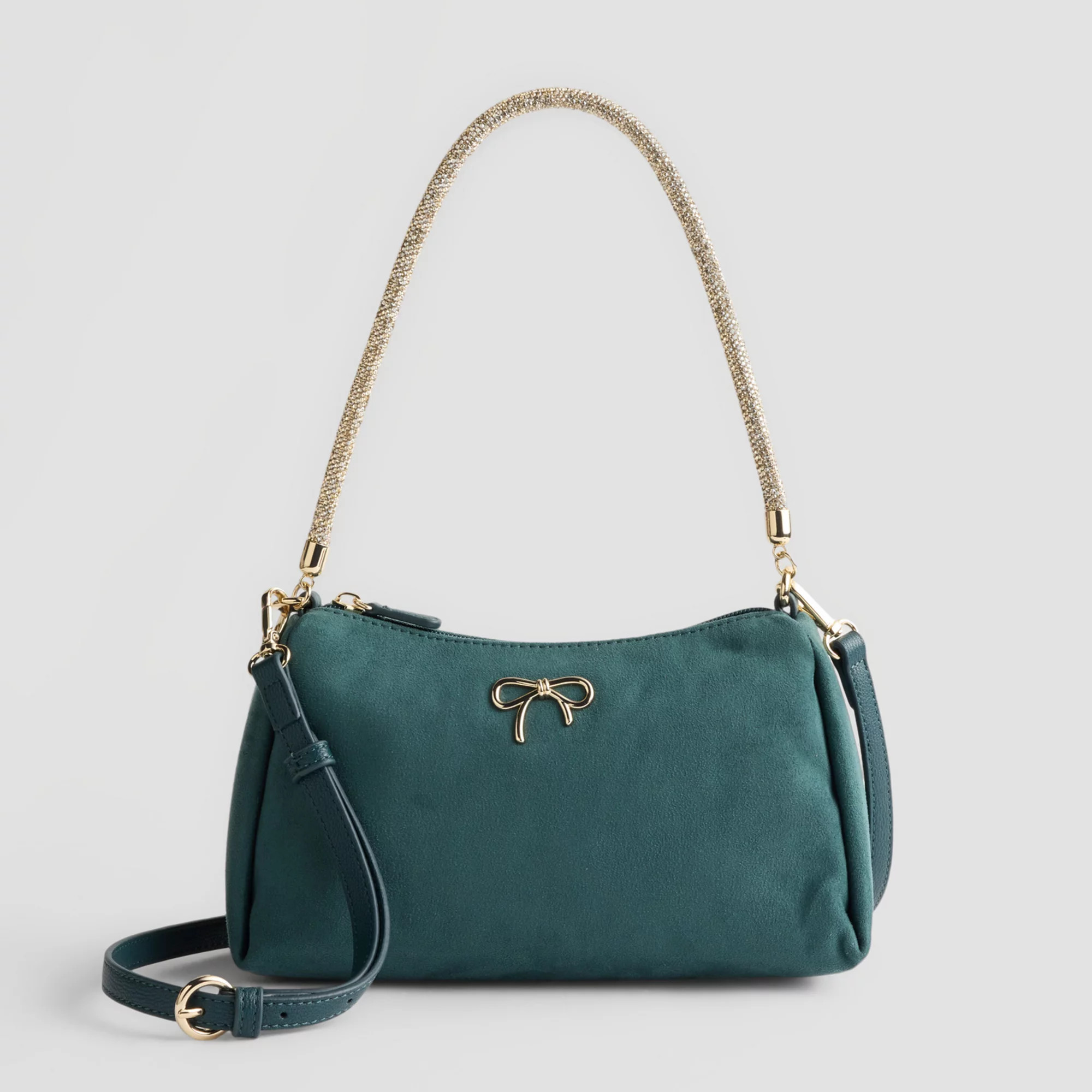 LC Lauren Conrad Izel Shoulder Bag With Chain Strap, Black | Kohl's