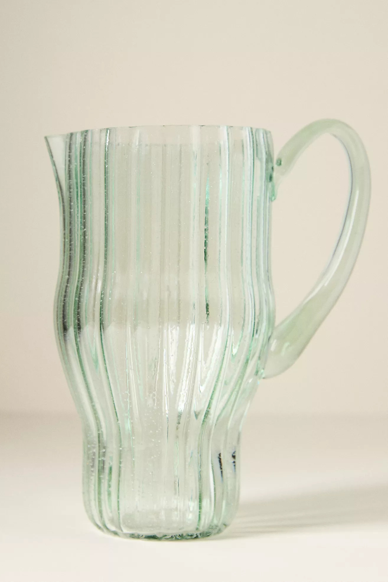 The Mediterranean Dish Glass Pitcher | Anthropologie (US)