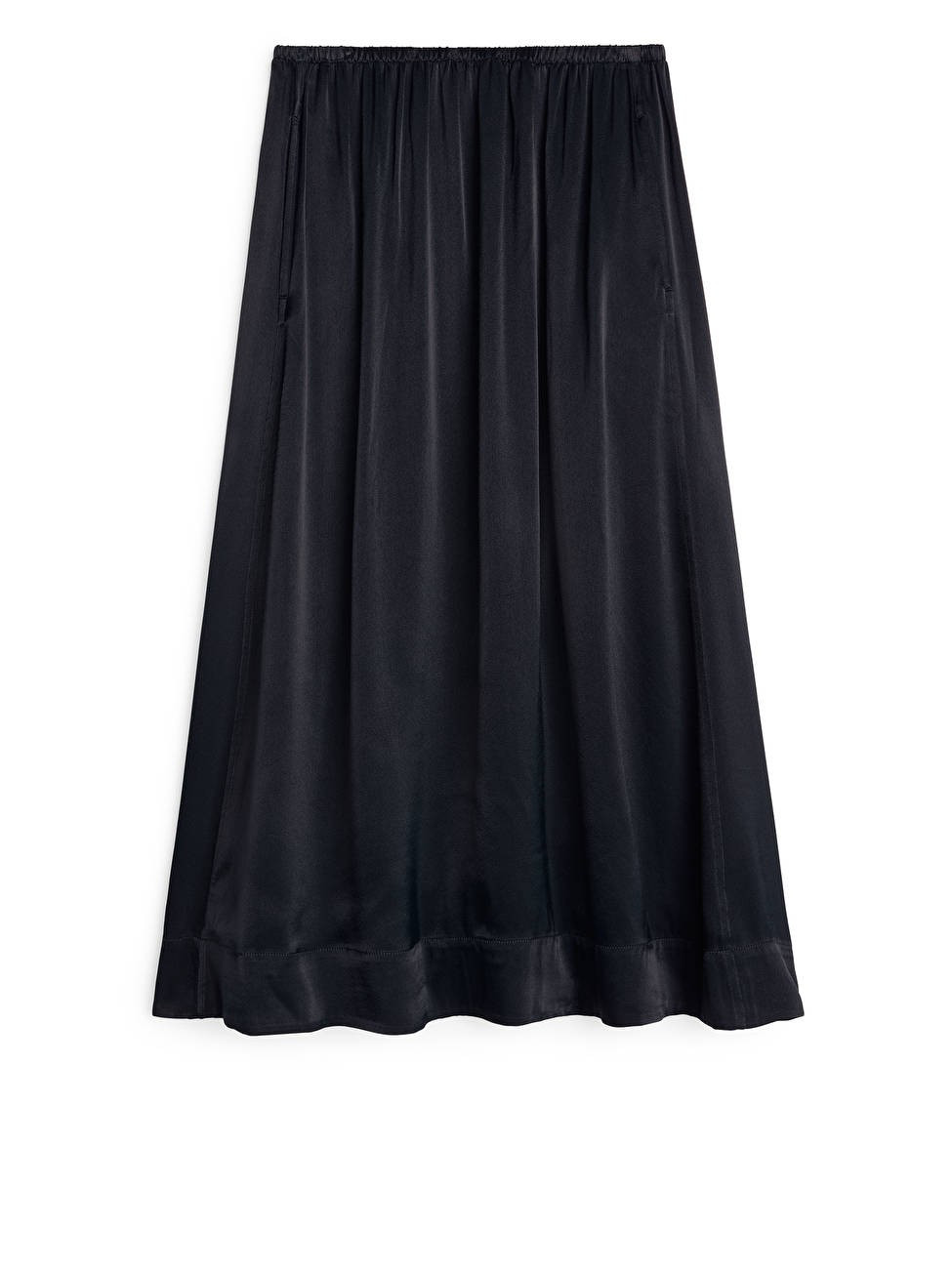 Washed Satin Skirt | ARKET (US&UK)