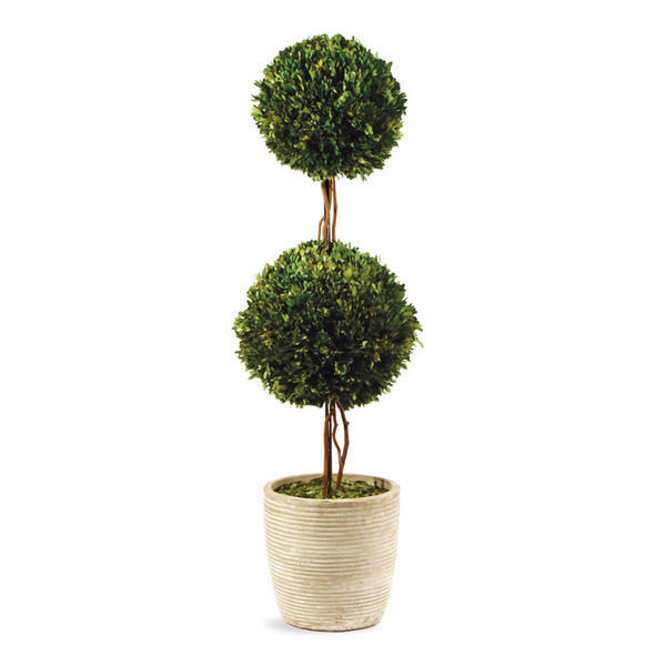 English Boxwood Double Sphere Topiary | Scout & Nimble