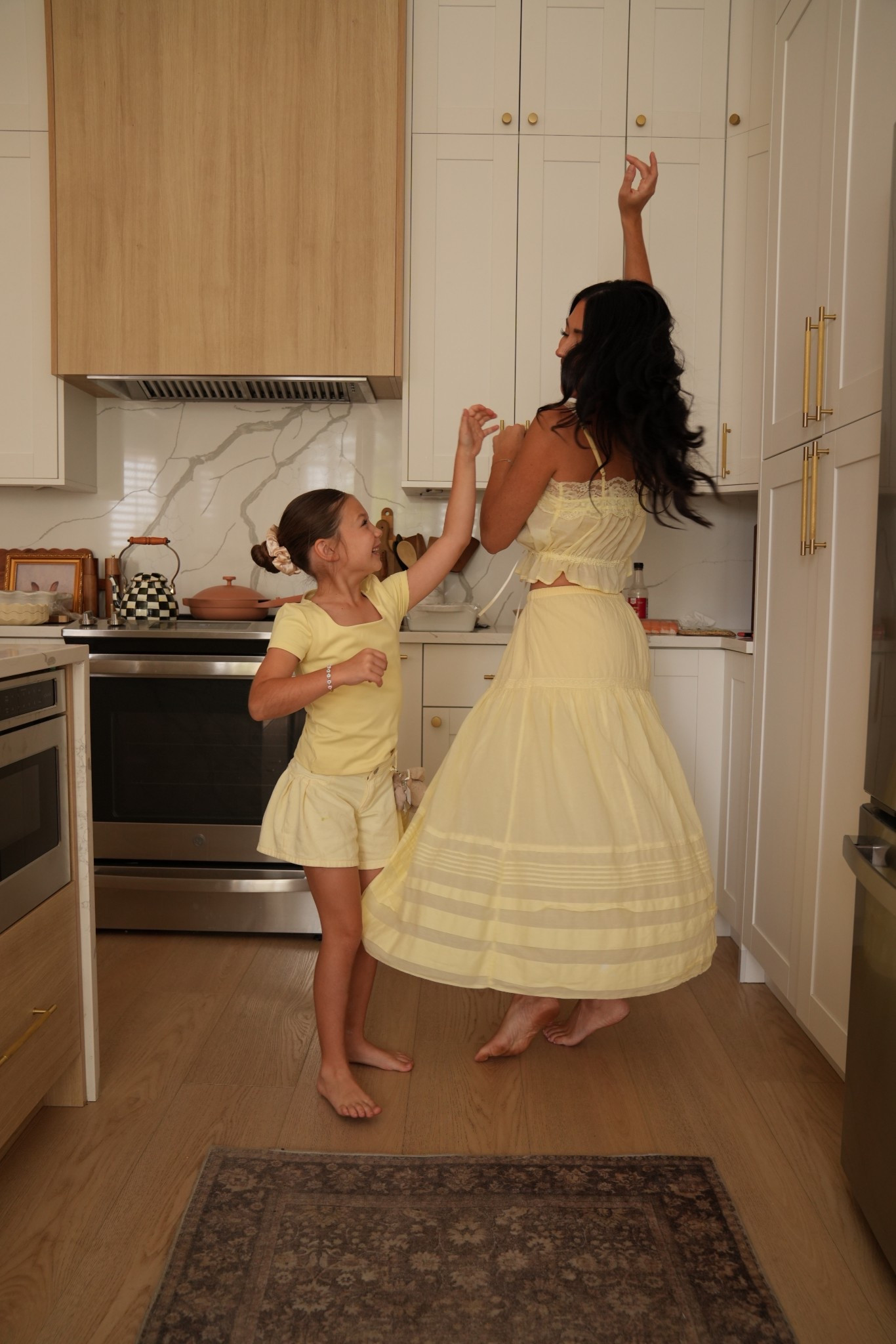 Happy Easter! Sharing our yellow outfits! 
@abercrombie set size small 
@Target girls shorts and top 

Yellow outfit 
Spring outfit 


#LTKootd #LTKdayinmylife #LTKKids