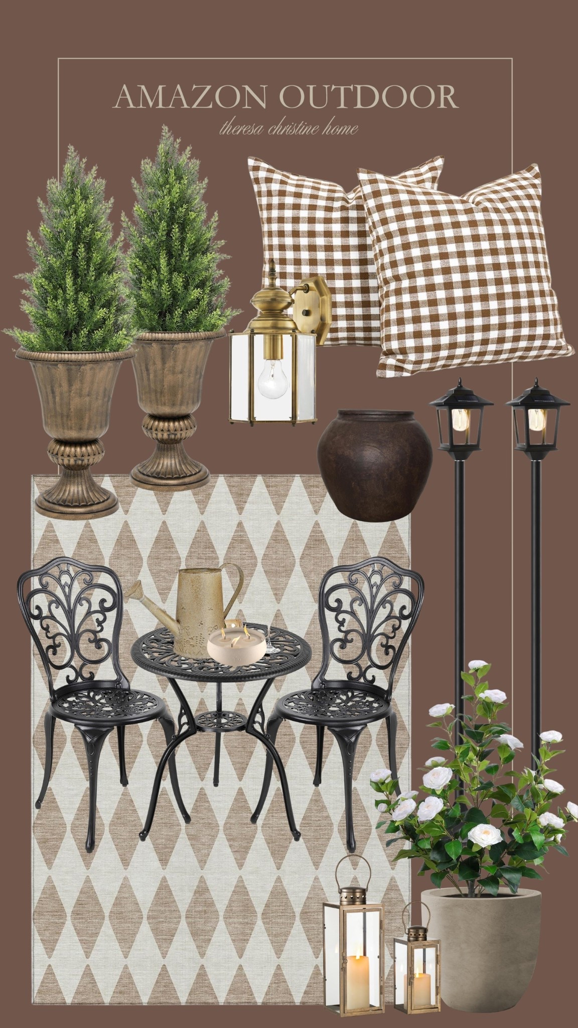 Amazon outdoor finds and favorites! Loving these Amazon home finds for a deck, patio, or front porch. 🤎🌿

#LTKHome