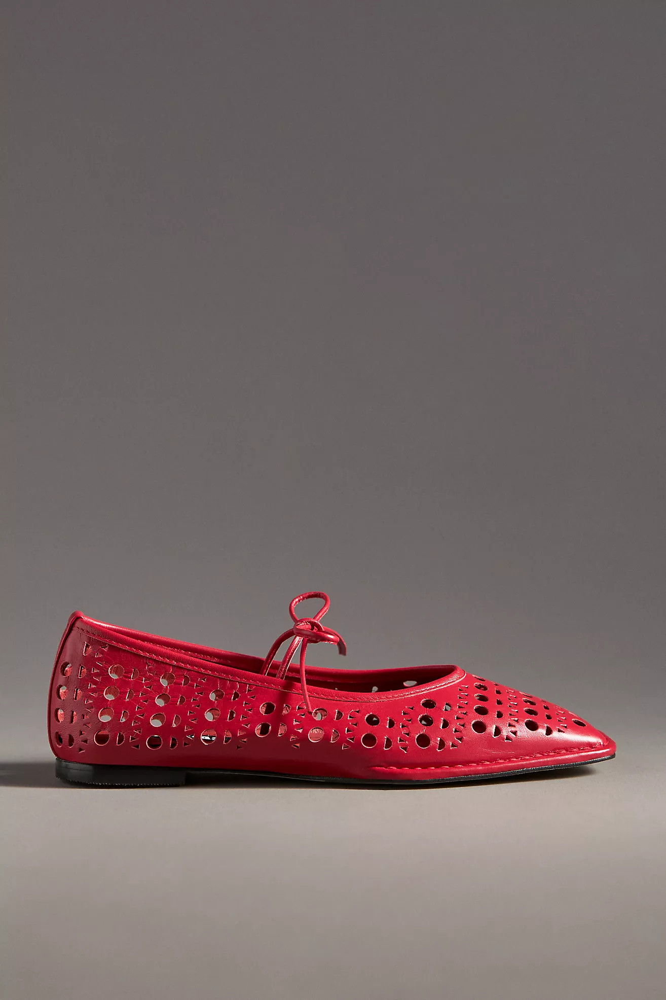 ALOHAS Sway Slit Leather Ballet Flats | Anthropologie (US)