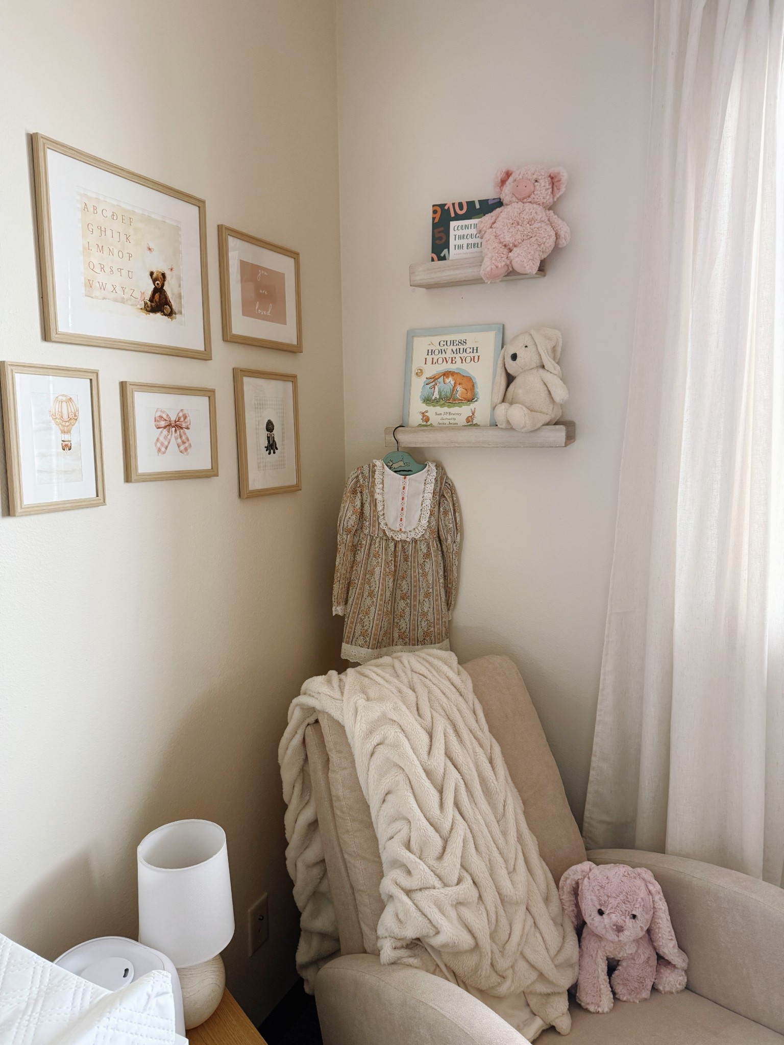 Little girls nursery 💕 super simple, cute and cheap! 

#LTKBump #LTKBaby #LTKKids